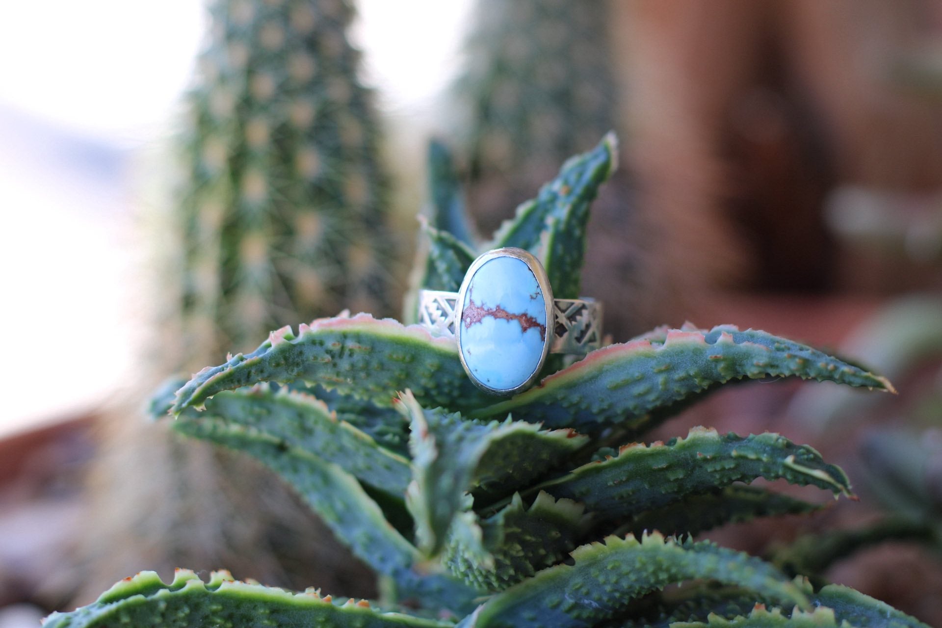 Golden Hills Adjustable Ring